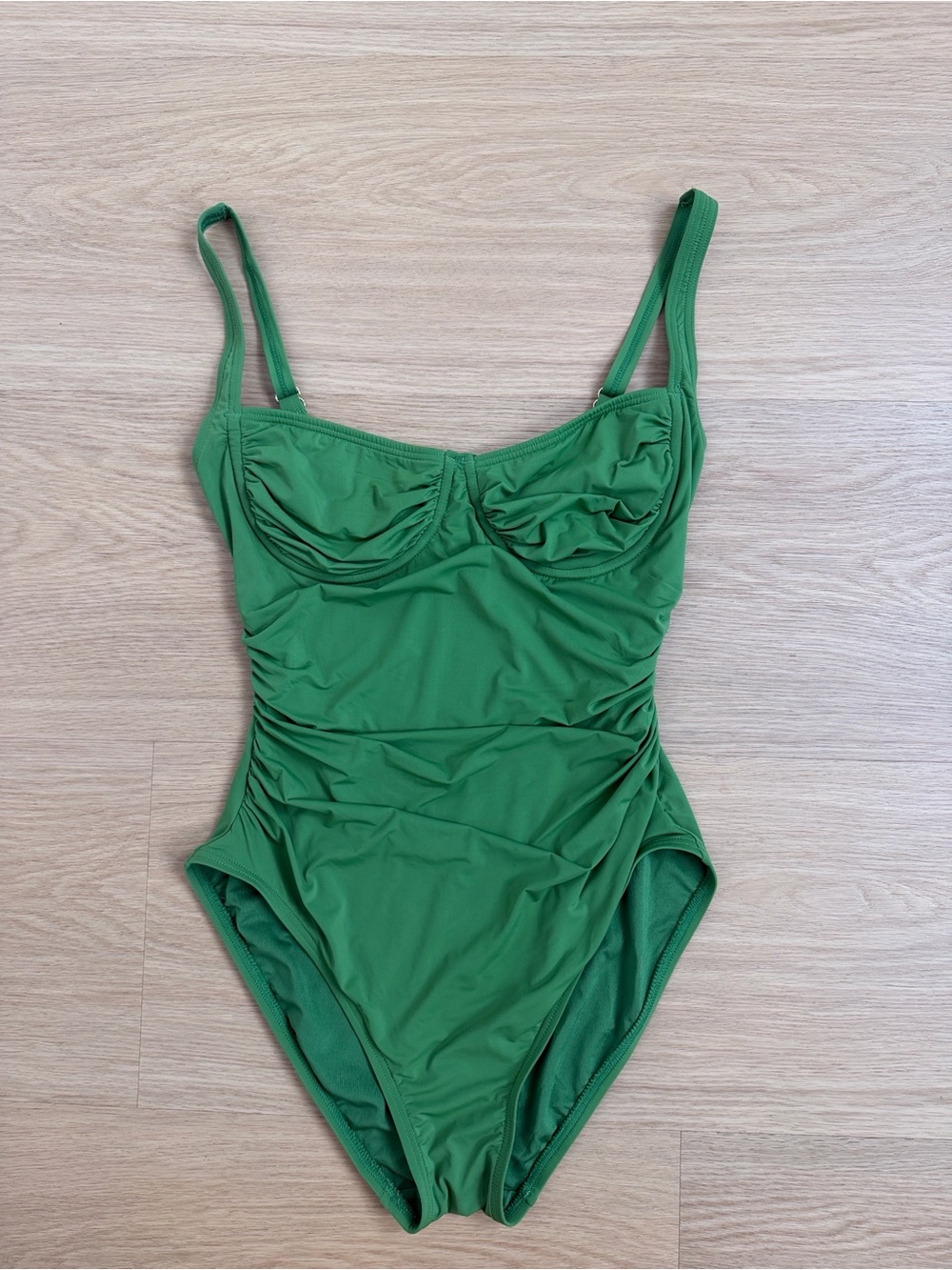 Kate Spade Ruched One Piece Swimsuit S